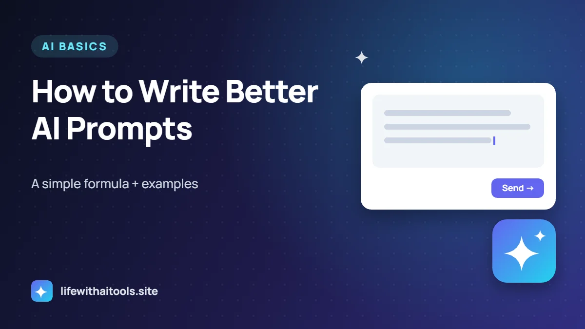 How to Write Better AI Prompts: A Beginner’s Guide With Examples